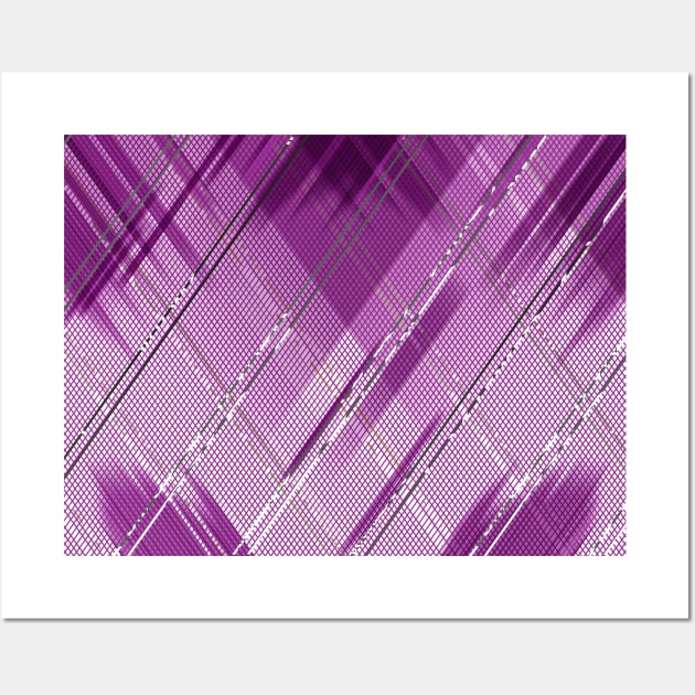 Diagonal stripes background 8 Wall Art by B&K